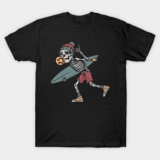 Surfing skull T-Shirt